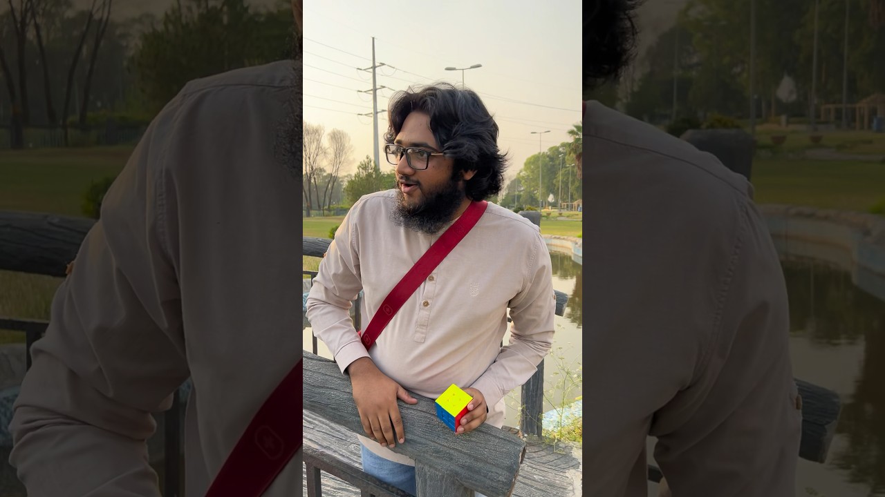 I Beat The Fastest Rubik’s Cube Solver @muhammadharisaamir3952