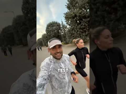 Test de 5KM con MI HERMANA🏃🏻 #shorts #correr #5km