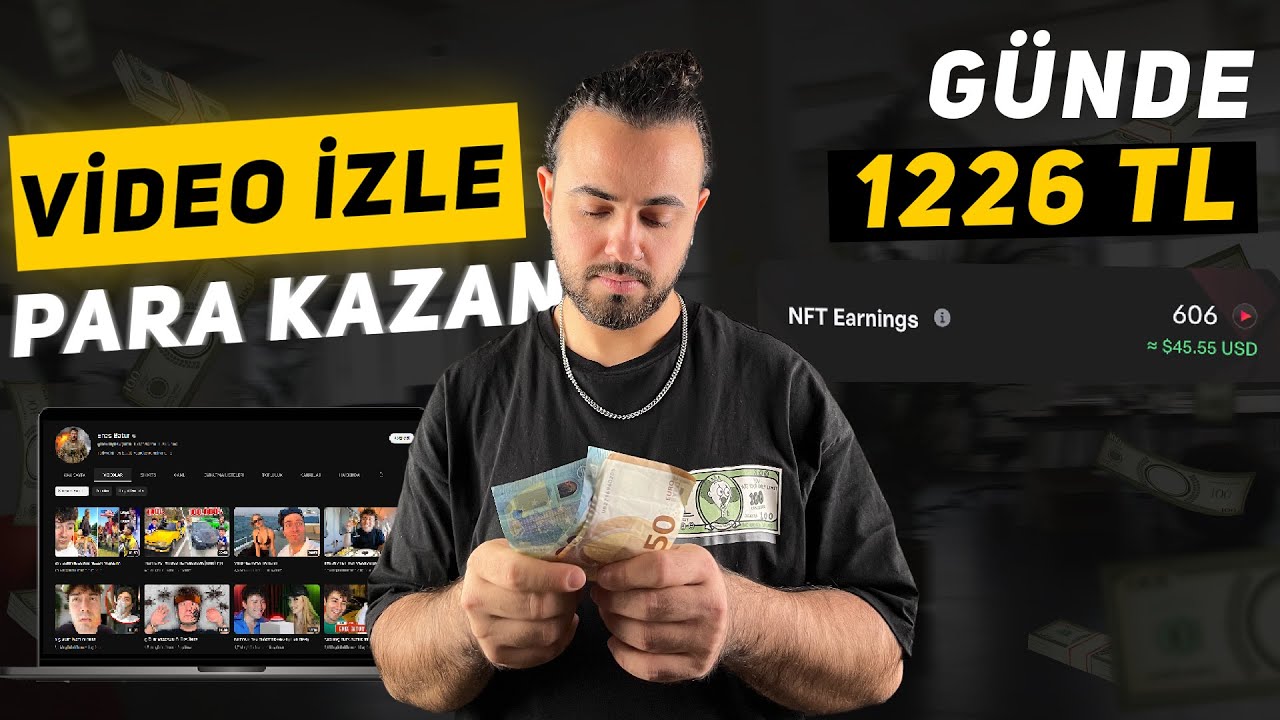 YOUTUBE VİDEO İZLEYEREK İnternetten Para Kazanmak - Öğrenciler İçin Evden Para Kazanma Yöntemleri
