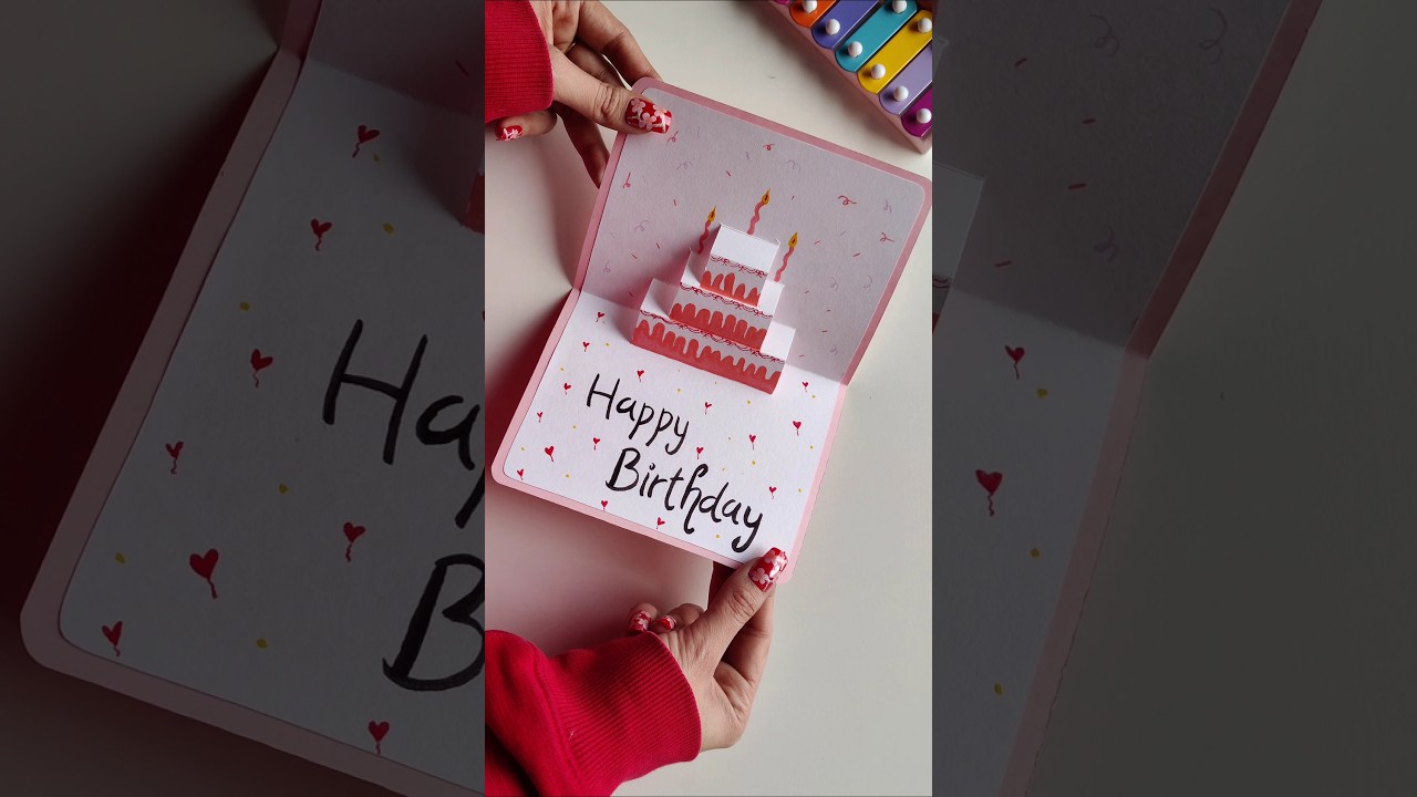Beautiful Handmade Birthday Card Ideas 🎂