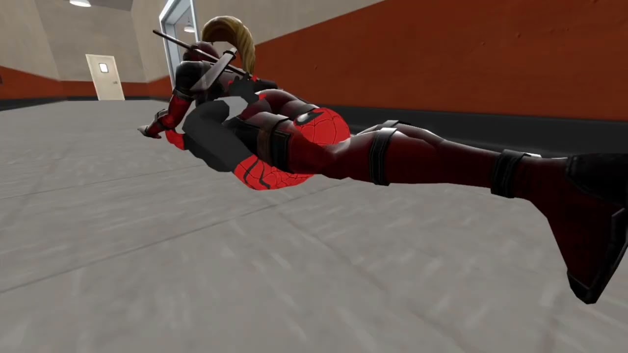 Lady Deadpool Headscissor Animation [SFM]