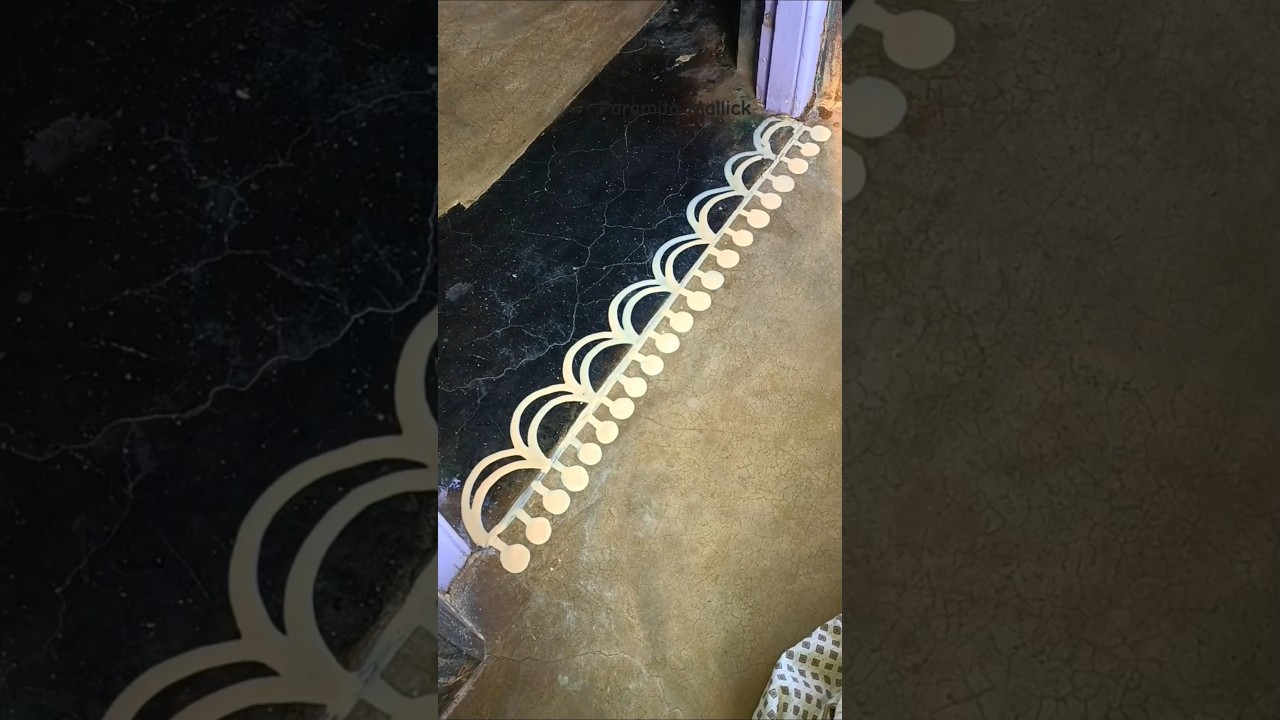 Bengali Alpona Design for Laxmi Puja 🌼