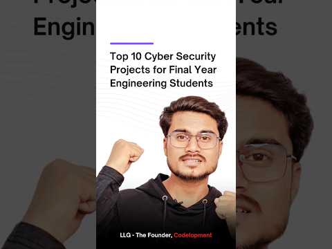Top 10 unique cyber security project ideas for computer science students | #cybersecurity #career