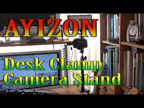 AYIZONE (Neewer, Elgato) Desk Clamp Camera and Light Stand Review Bought from Amazon