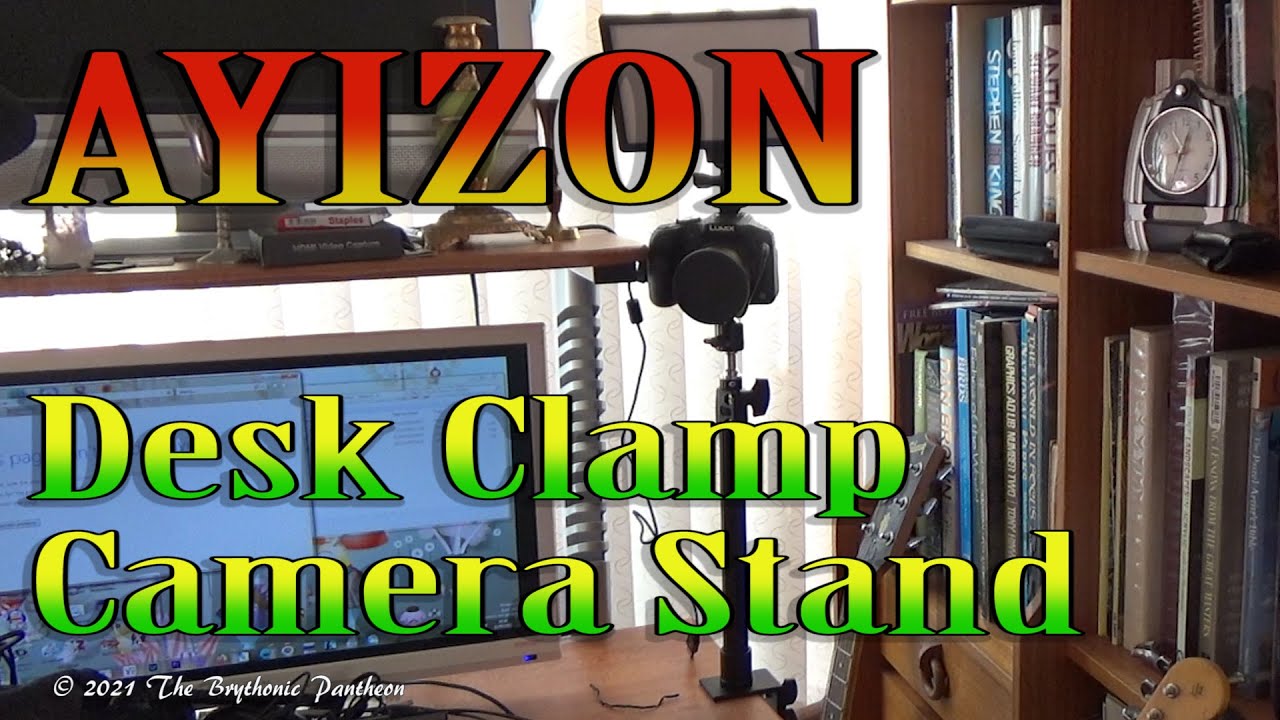 AYIZONE Clamp Camera & Light Stand Review 📸