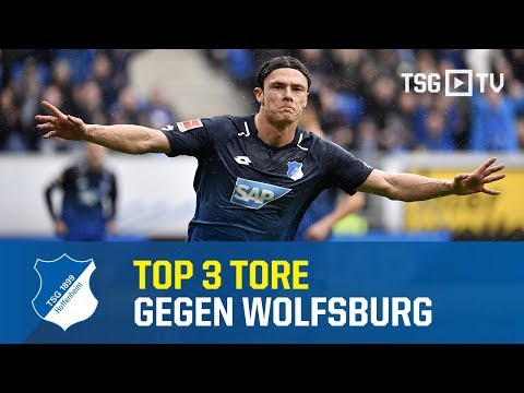 TSG Hoffenheim - Top 3 Tore gegen Wolfsburg