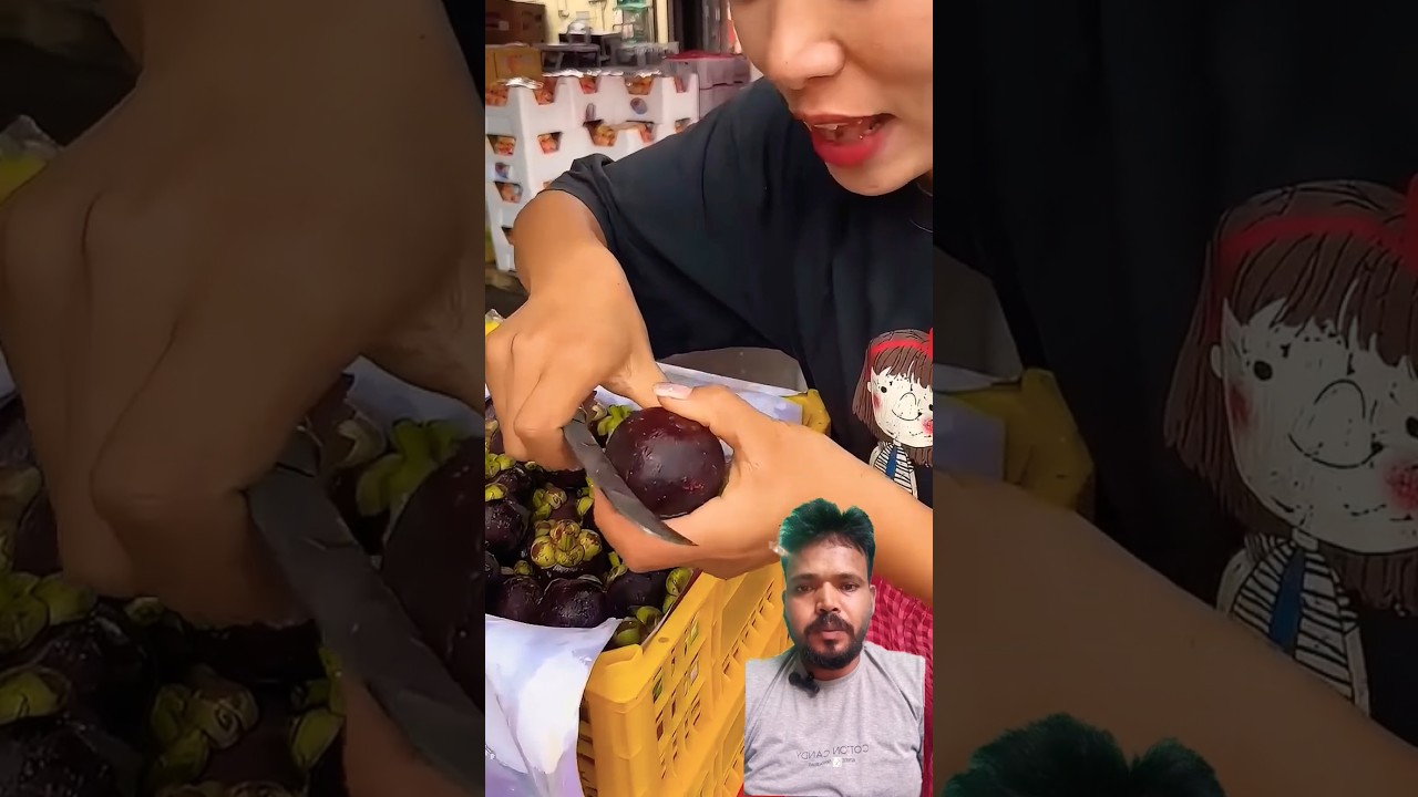 चाइनीस फल का अनोखा अनुभव 🍉