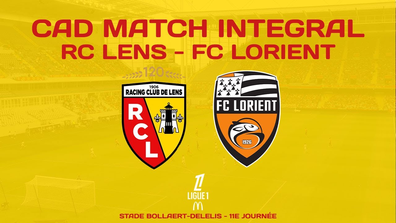 Ligue 1 en Direct : RC Lens vs FC Lorient ⚽