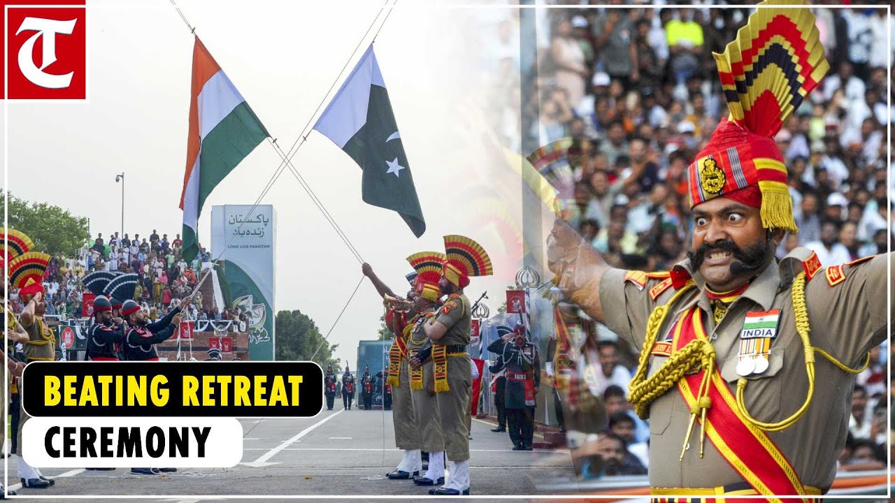 Beating Retreat Ceremony at Attari Border ๐ฎ๐ณ๐ต๐ฐ