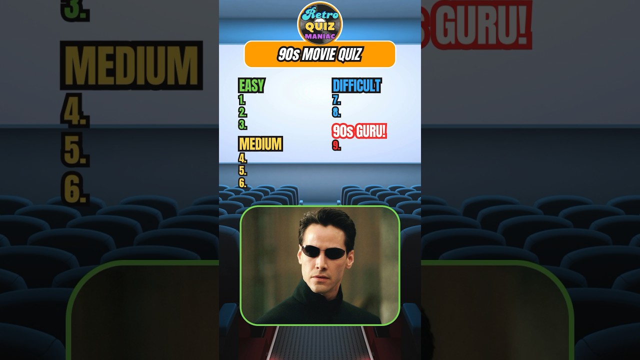 Guess These Classic 90s Movies 🎬