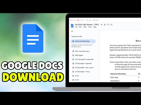 Google Docs: Download All Tabs as a PDF - download a Google Doc with multiple tabs as a PDF