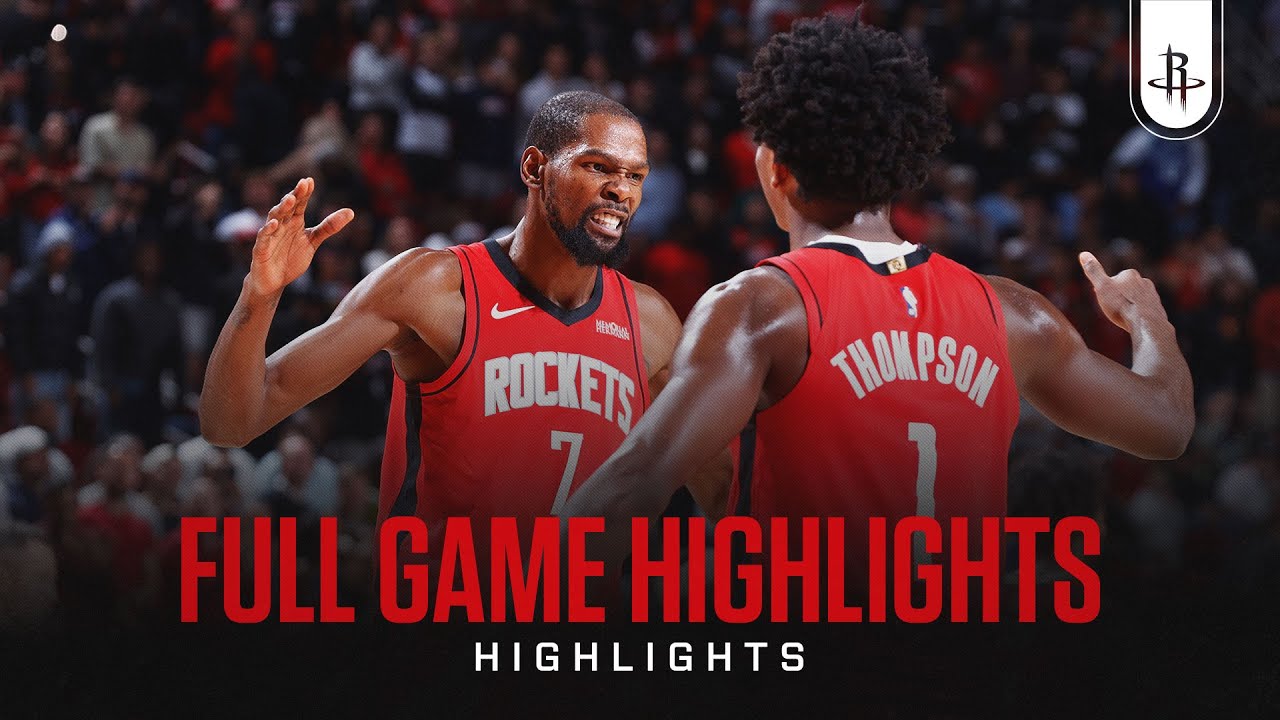 Rockets vs Mavericks Highlights - 11/03/2025 🏀