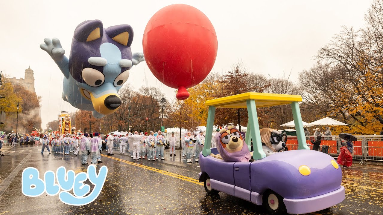 Bluey at Macy's 2024 Parade 🎈
