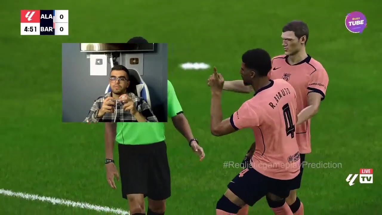 Simulation du match Club Bruges vs FC Barcelone - Ligue des Champions 2025