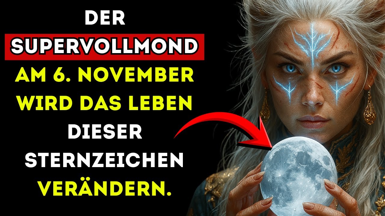 Supervollmond am 6. November: Einfluss auf diese Sternzeichen