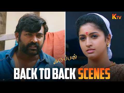 Karuppan Movie Back to Back Scenes | Vijay Sethupathi | Tanya Ravichandran | KTV