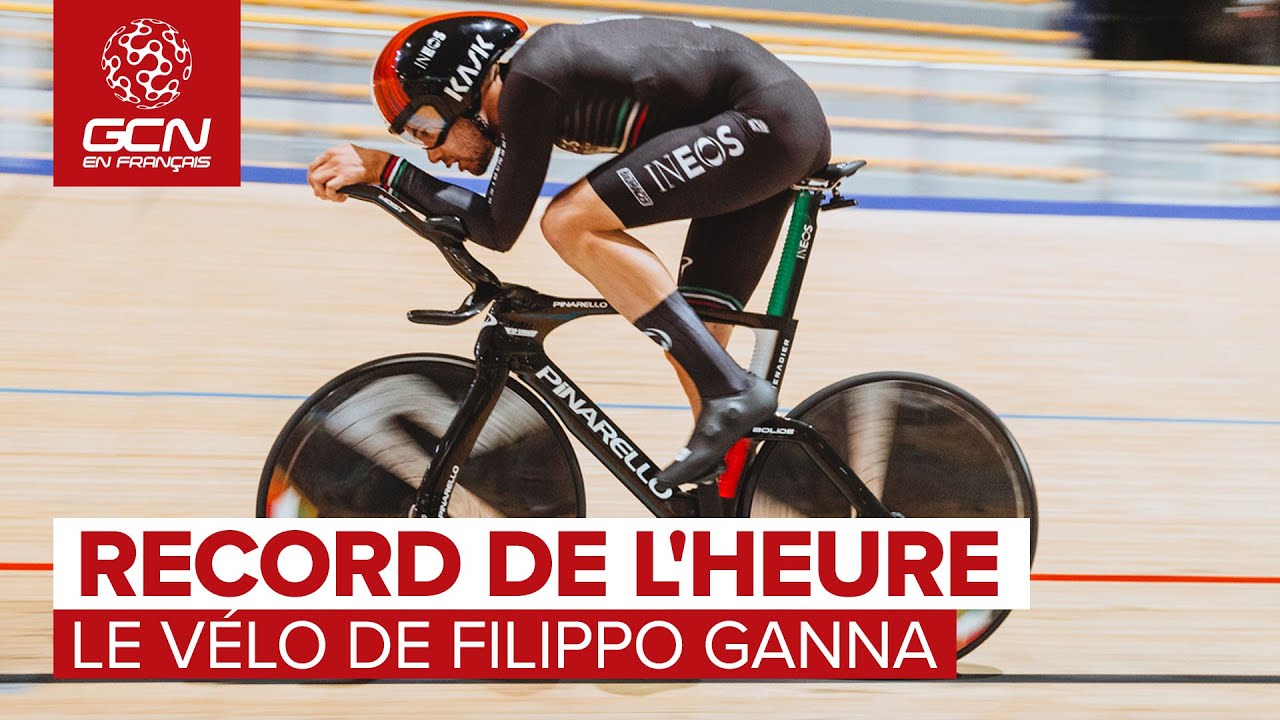 Filippo Ganna Bat le Record de l'Heure avec le Pinarello Bolide F HR3D 🚴‍♂️