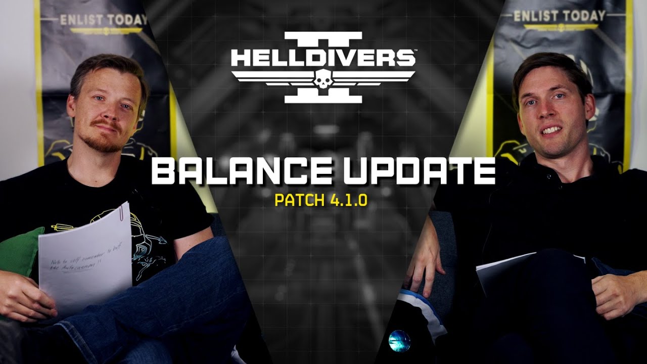 Helldivers 2 Patch 4.1.0: Balancing & Fixes 🛠️