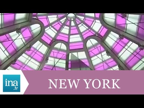 Daniel Buren expose à New York - Archive INA