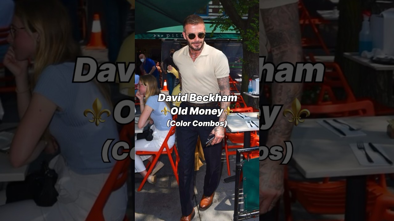 David Beckham’s Timeless Old Money Style 🕴️