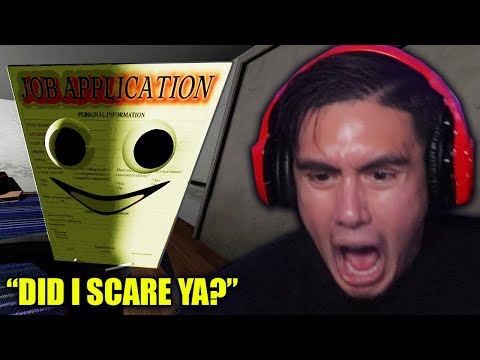 A JOB APPLICATION IS STALKING ME UNTIL I GET A JOB AND IM TERRIFIED | Free Random Games