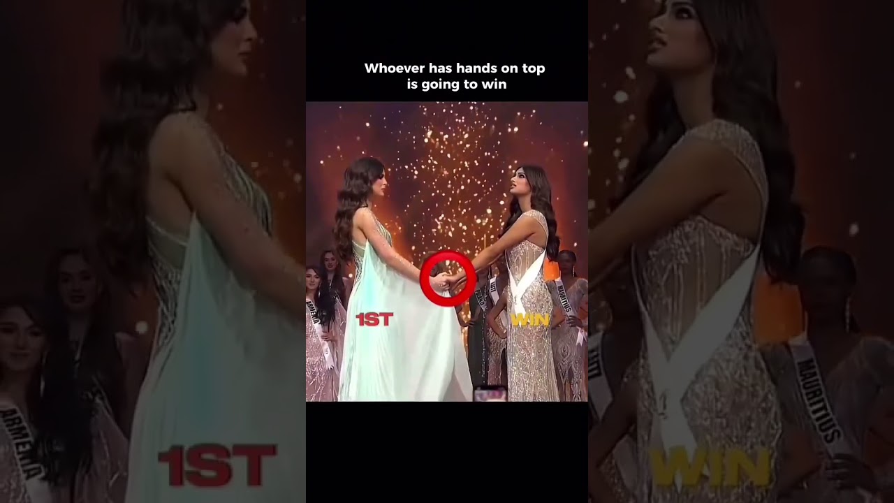 Top Hand Wins 👑 #MissUniverse #Shorts