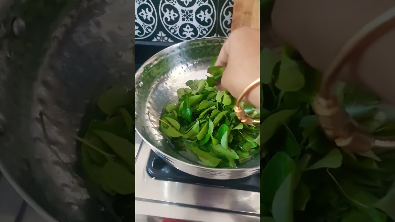 Easy Homemade Curry Leaf Oil for Healthy Hair ✨