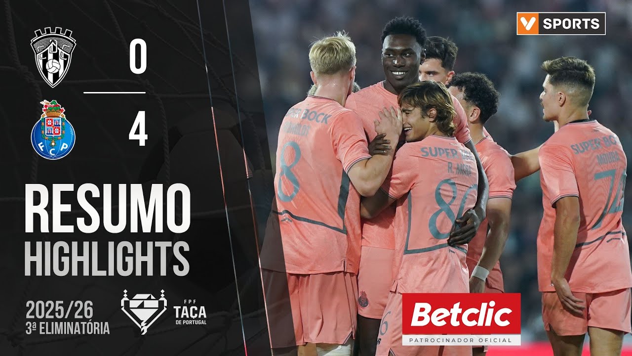 FC Porto Dominates Celoricense with 4-0 Victory in Taça de Portugal ⚽