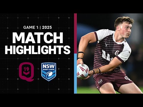 2025 State of Origin Under 19s | Match Highlights | Maroons v Blues