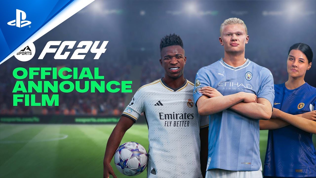 EA Sports FC 24 Announce Trailer — Coming to PS5 & PS4 ⚽
