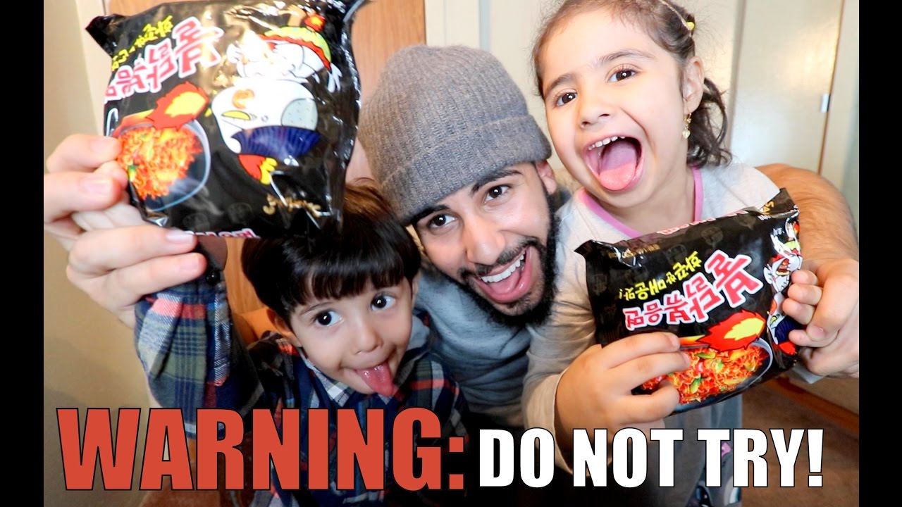 SPICY KOREAN NOODLE CHALLENGE!! (WARNING: DO NOT TRY)