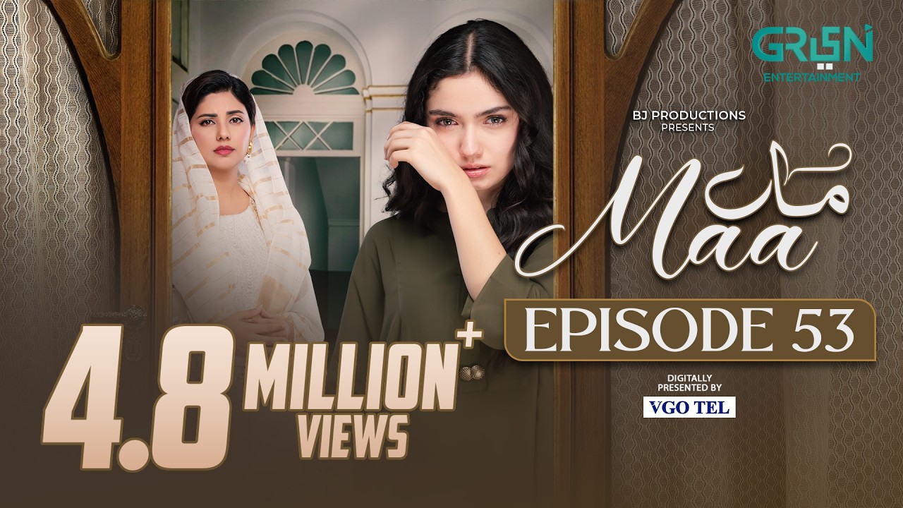 Maa Episode 53 (Subtitles) 8th April 2026 | Digitally Presented by VGO Tel Pakistan | Green TV