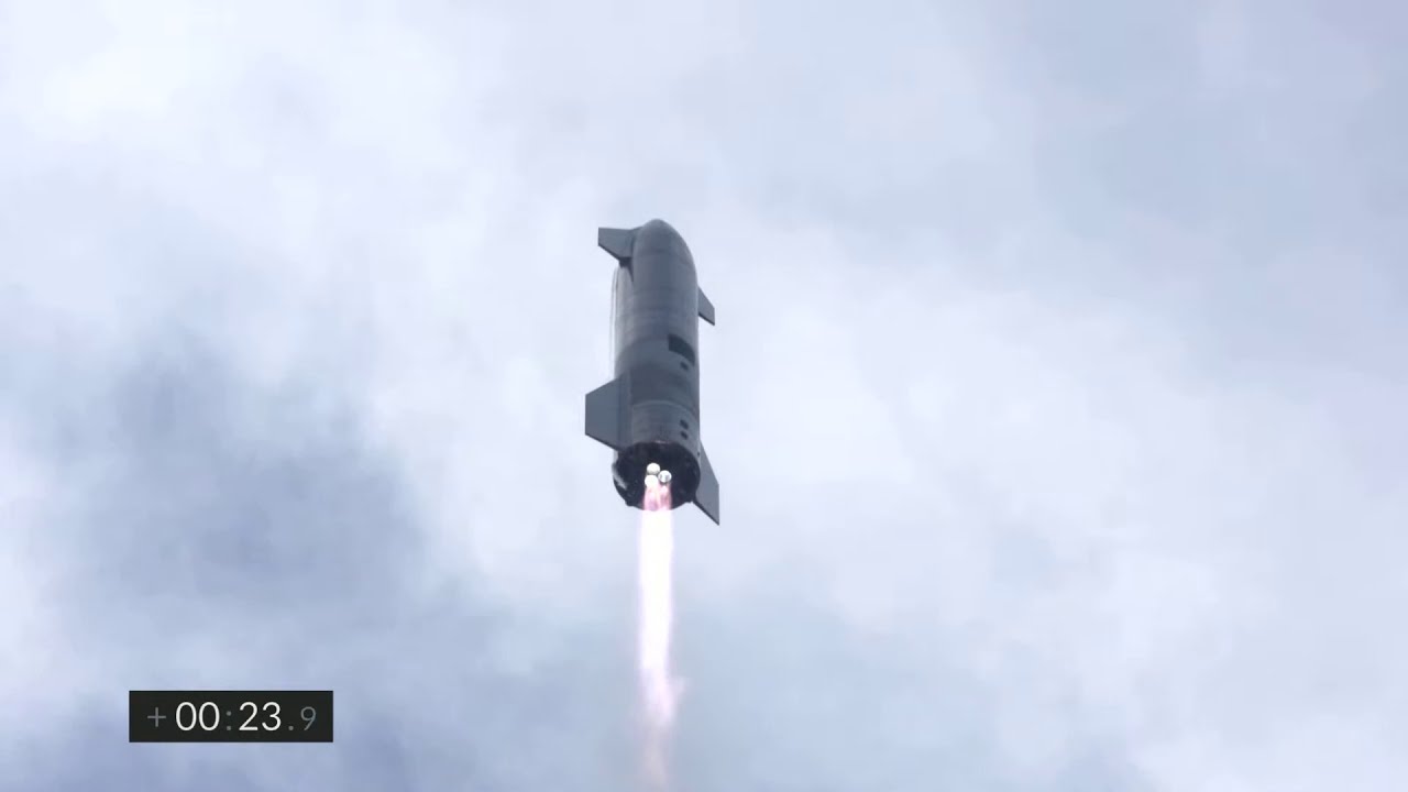 Starship High Altitude Test - SN10
