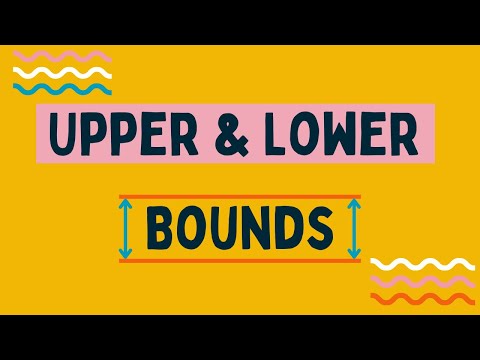 Upper And Lower Bounds