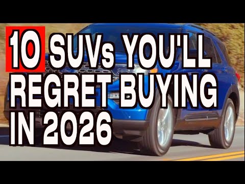 10 SUVs to Avoid in 2026 🚗