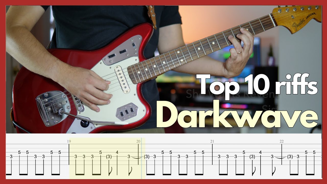 Essential Darkwave & Coldwave Guitar Riffs - Top 10
