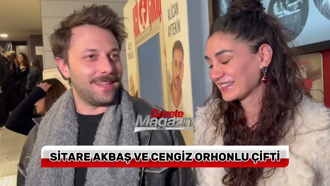 Sitare Akbaş & Cengiz Orhonlu Çifti Muhabirlerle Buluştu 🎤