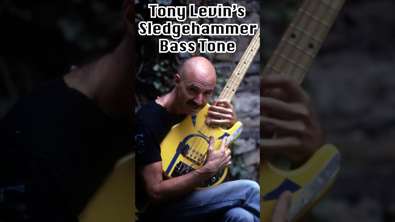 Tony Levin’s Bass Tone in Peter Gabriel’s Sledgehammer 🎸