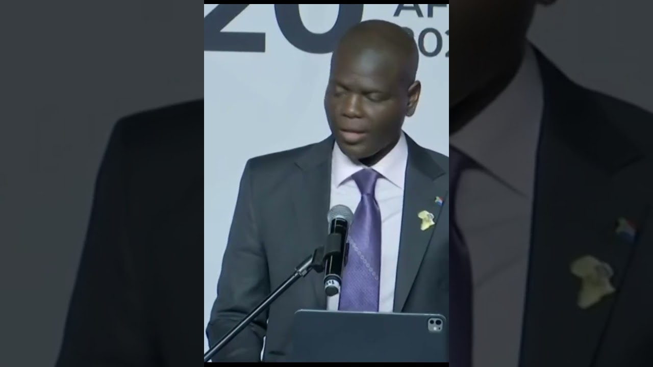 Ronald Lamola Criticizes Donald Trump 🇿🇦🇺🇸