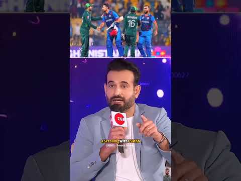 Irfan Pathan talking 😱 about pak vs afg match😡🏏 #cricket #youtubeshorts #irfanpathan @ZeeNews