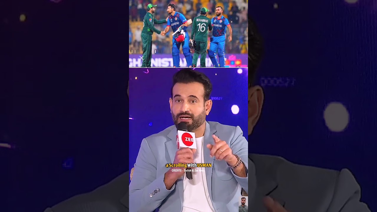Irfan Pathan Reacts to Pakistan vs Afghanistan Match 😱🏏