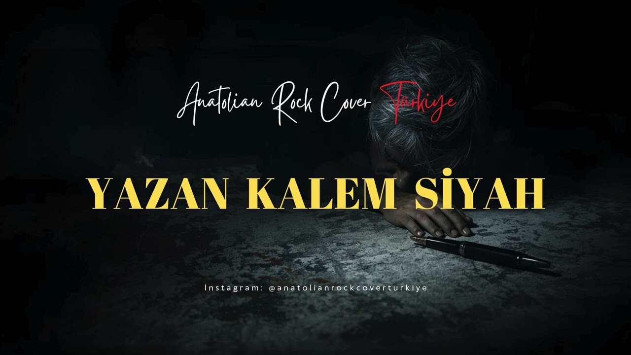 Yazan Kalem Siyah - Ali Tezcan | Anatolian Rock Cover 🎸
