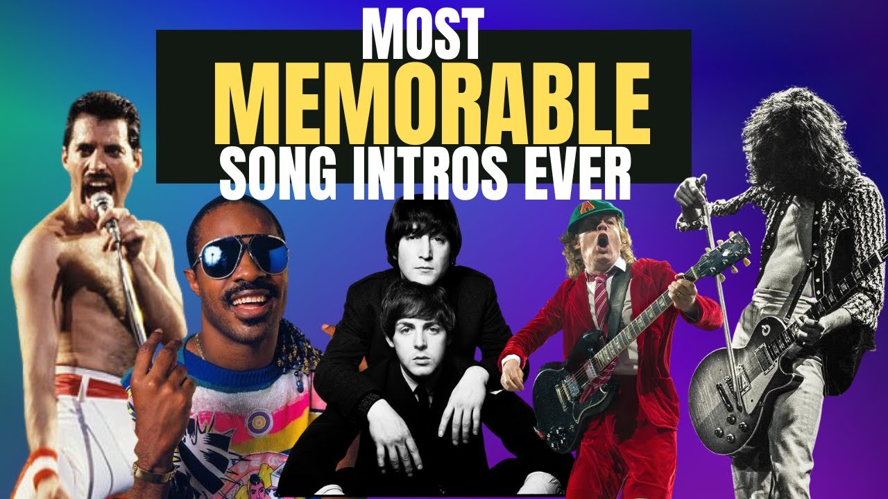 50 Iconic Song Intros That Shaped Music 🎶
