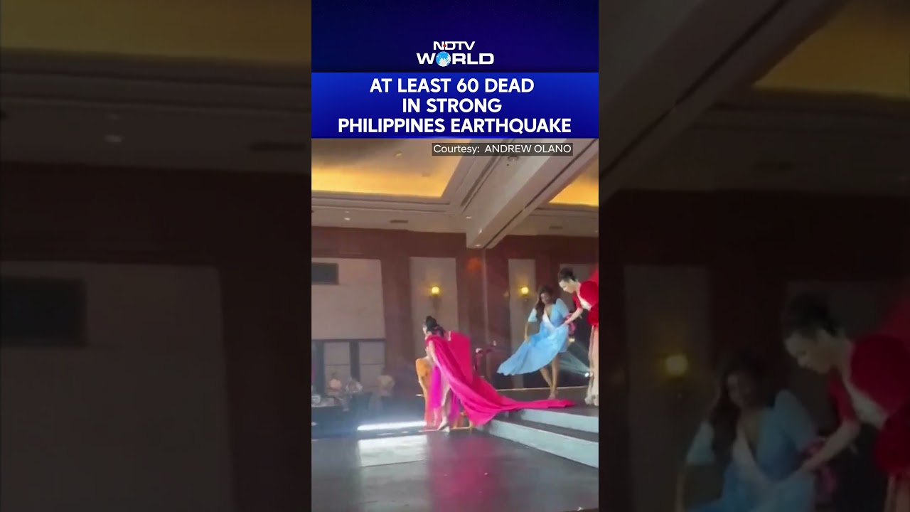 Philippines Earthquake | Video Captures Chaos As 6.9-Magnitude Quake Hit Philippines