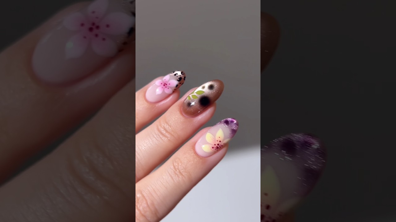 Tropical Jungle Nail Art Inspiration 🌺