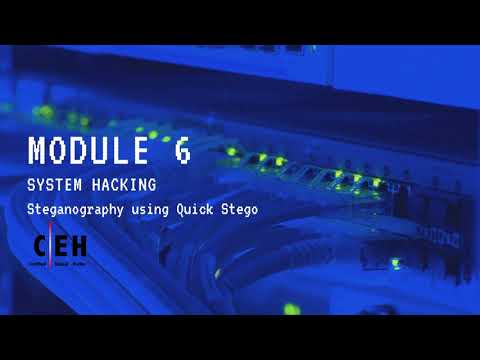 CEHv10 Module 6 - Labs 14 - Image Steganograhpy using Quick Stego