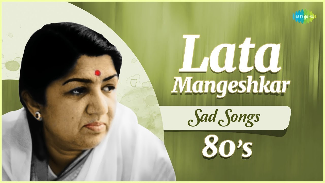 Top 5 Sad Songs of Lata Mangeshkar (1980s) 🎶