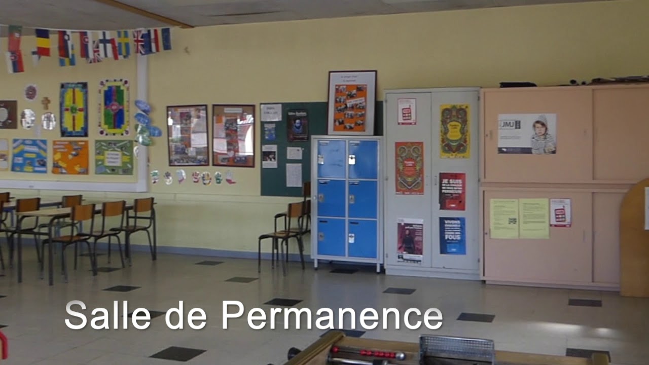 Visite de la salle de permanence 🏫
