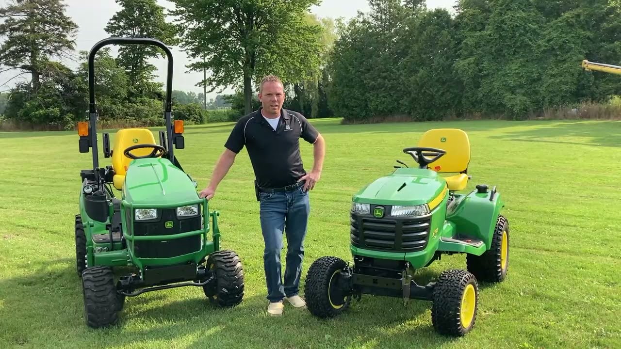 John Deere X700 vs 1025R: Which Tractor Fits You?