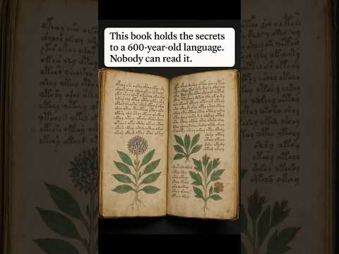 A 600-Year-Old Book No One Can Read!